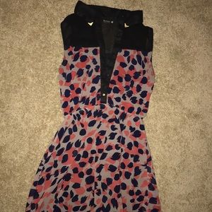 Hi-low flowy dress